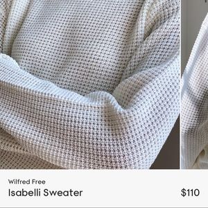 NWT Aritzia sweater